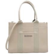 Pre-owned Canvas balenciaga-bags Balenciaga Vintage , Beige , Dames