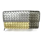 Pre-owned Leather wallets Bottega Veneta Vintage , Multicolor , Dames