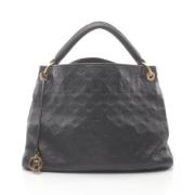 Pre-owned Leather louis-vuitton-bags Louis Vuitton Vintage , Black , D...