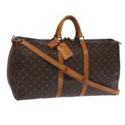 Pre-owned Canvas travel-bags Louis Vuitton Vintage , Brown , Dames