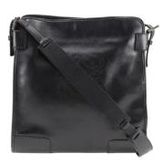 Pre-owned Leather shoulder-bags Loewe Pre-owned , Black , Dames