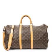 Pre-owned Canvas louis-vuitton-bags Louis Vuitton Vintage , Brown , Da...