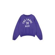 Moderne Comfort Sweater Alix The Label , Purple , Dames