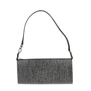 Pre-owned Leather shoulder-bags Salvatore Ferragamo Pre-owned , Gray ,...