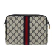 Pre-owned Leather clutches Gucci Vintage , Multicolor , Dames