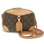 Pre-owned Canvas crossbody-bags Louis Vuitton Vintage , Brown , Dames