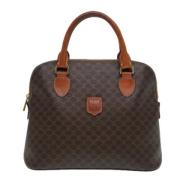 Pre-owned Canvas celine-bags Celine Vintage , Brown , Dames