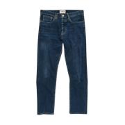 Straight Fit Indigo Denim Jeans Cycle , Blue , Heren