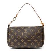 Pre-owned Canvas louis-vuitton-bags Louis Vuitton Vintage , Brown , Da...