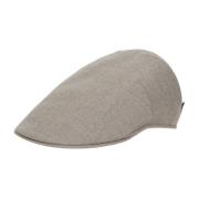 Duckbill Flat Cap Rain System Borsalino , Gray , Unisex