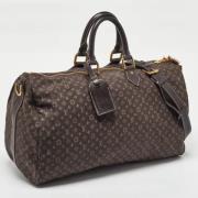 Pre-owned Fabric louis-vuitton-bags Louis Vuitton Vintage , Brown , Da...