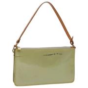 Pre-owned Leather louis-vuitton-bags Louis Vuitton Vintage , Green , D...