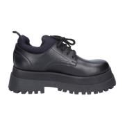 Elegante Leren Schoenen voor Vrouwen Stokton , Black , Dames