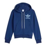 Navy Track Hoodie Collegiate Stijl Adidas , Blue , Heren