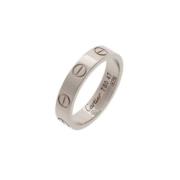 Pre-owned White Gold rings Cartier Vintage , Gray , Dames