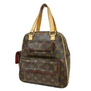 Pre-owned Canvas louis-vuitton-bags Louis Vuitton Vintage , Brown , Da...