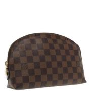 Pre-owned Canvas pouches Louis Vuitton Vintage , Brown , Dames