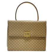 Pre-owned Leather celine-bags Celine Vintage , Beige , Dames