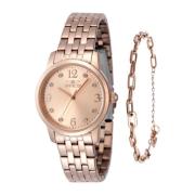 Roségoud Quartz Dameshorloge Invicta Watches , Pink , Dames