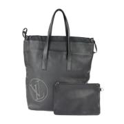 Pre-owned Leather louis-vuitton-bags Louis Vuitton Vintage , Black , D...