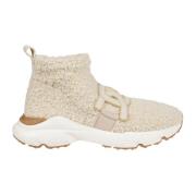 Sporty Panna RUN Sneakers Tod's , Beige , Dames