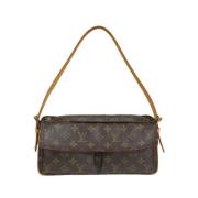 Pre-owned Canvas shoulder-bags Louis Vuitton Vintage , Brown , Dames