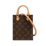 Pre-owned Fabric louis-vuitton-bags Louis Vuitton Vintage , Brown , Da...