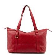 Pre-owned Leather shoulder-bags Gucci Vintage , Red , Dames