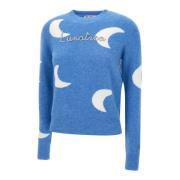 Blauwe Sweaters voor Mannen MC2 Saint Barth , Blue , Dames