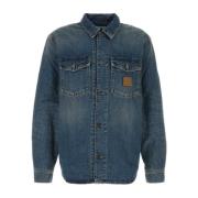 Denim Shirt Jac voor Mannen Carhartt Wip , Blue , Heren