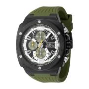 Racing Quartz Horloge - Zwarte Wijzerplaat Invicta Watches , Black , H...