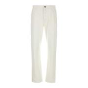 Witte Denim Carlisle Jeans The Row , White , Heren