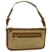 Pre-owned Canvas louis-vuitton-bags Louis Vuitton Vintage , Beige , Da...