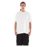 Krijtwit Grafische T-shirt met achterkant Y-3 , White , Heren