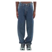 Back Patch Jeans Magliano , Blue , Heren