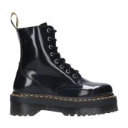 Zwarte Patentleren Jadon Amphibian Laarzen Dr. Martens , Black , Dames