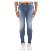 Lichte Skinny Jeans 1979 Sleenker Stijl Diesel , Blue , Heren