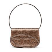 Glitter Macro Tas in H2382 Diesel , Brown , Dames