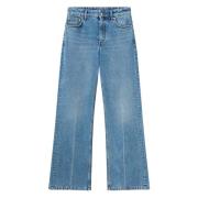 Vintage Blue Chain Pocket Jeans Stella McCartney , Blue , Dames