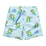 Surf Swimshorts met Croc Design MC2 Saint Barth , Multicolor , Heren