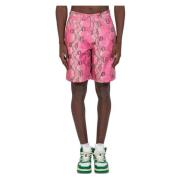 Roze Gebroken Rammel Shorts Pleasures , Pink , Heren