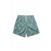 Paisley zwemshorts voor Lee Manor MC2 Saint Barth , Green , Heren