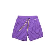 Verlichtende zwemshorts in Pantone-stijl MC2 Saint Barth , Purple , He...