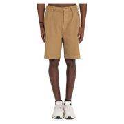 Stijlvolle Geplooide Shorts Sunflower , Brown , Heren