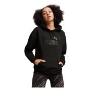 Essentiële hoodie Puma , Black , Dames