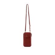 Club| Draagbaar etui bordeaux Pourchet Paris , Red , Dames