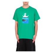 Groene Opera Tee Shirt Pleasures , Green , Heren