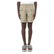 Groene Cargo Checks Shorts Sunflower , Multicolor , Heren