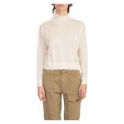 Z12 Crisopa Sweater Pinko , White , Dames