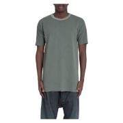 Gestructureerde Oversized Tee in Alga Boris Bidjan Saberi , Green , He...